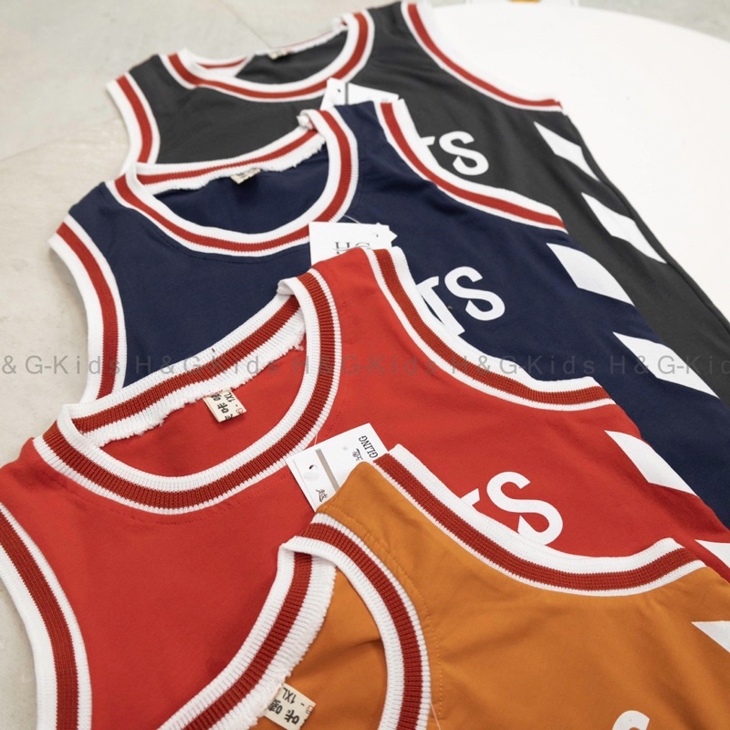 size 20-35kg bộ Rock 13 phong cách khoẻ khoắn thể thao cho bé - br13