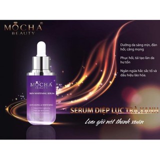 [KHUYẾN MÃI + FREESHIP TỚI 40K] SERUM DIỆP LỤC TRÀ XANH MOCHA DƯỠNG ẨM CHO DA