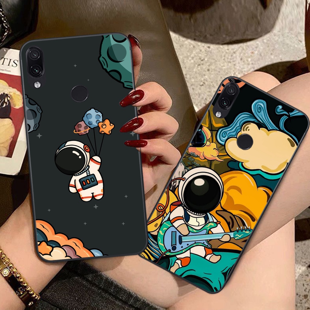 Ốp lưng Xiaomi Redmi 7 / Redmi Note 7 / Redmi S2 vũ trụ phi hành gia cực hot siêu cute-rẻ-bền
