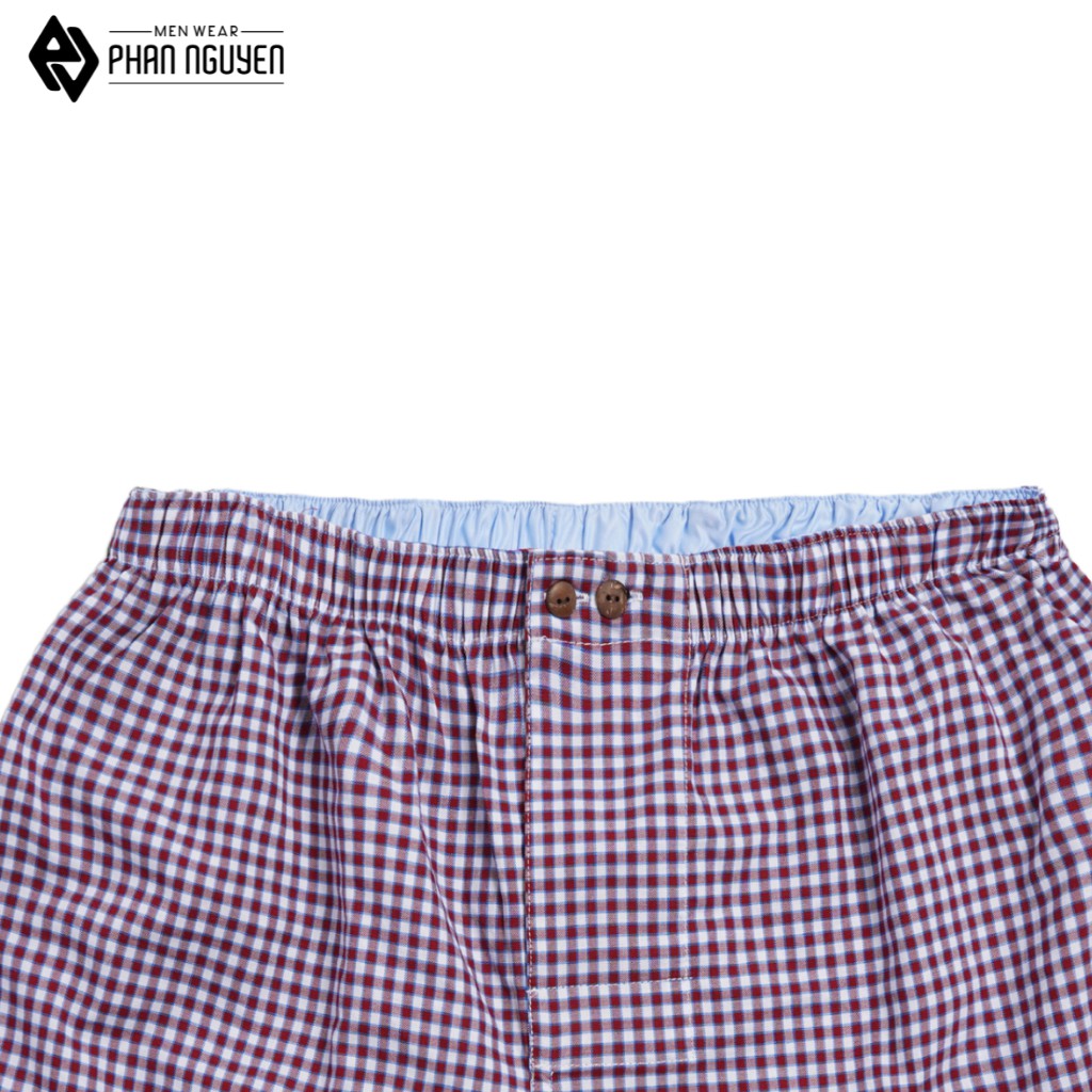 Quần đùi nam mặc nhà PHAN NGUYỄN short nam vải cotton mềm mại, thoải mái, thoát ẩm vượt trội QDV.008