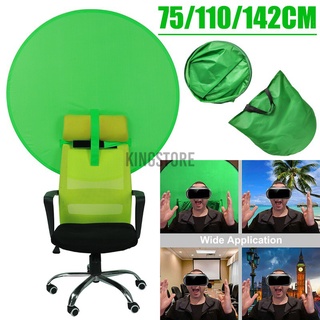 Phông Nền Chụp Ảnh Hình Tròn Màu Xanh Lá 75 / 110 / 142cm