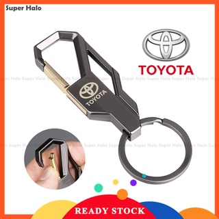 【NEW】Móc Khóa Hình Logo Xe Hơi Toyota Làm Bằng Kim Loại