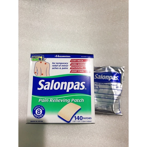 (Hàng Costco Mỹ ) SALONPAS 140 miếng