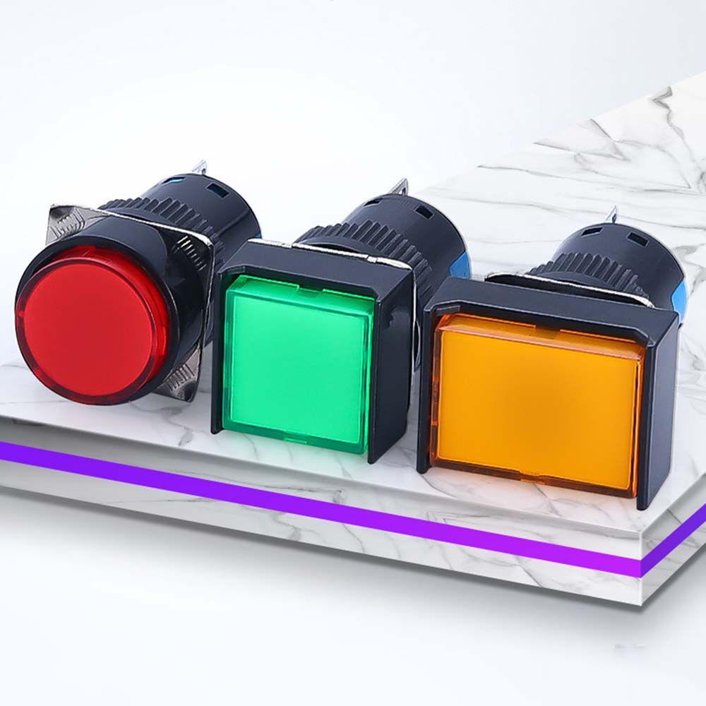 Set 4 Công Tắc Nhấn Tự Khoá 5A 250V Bền Bỉ Chuyên Nghiệp