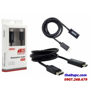 Cáp Displayport -> HDMI Unitek (Y 5118CA)