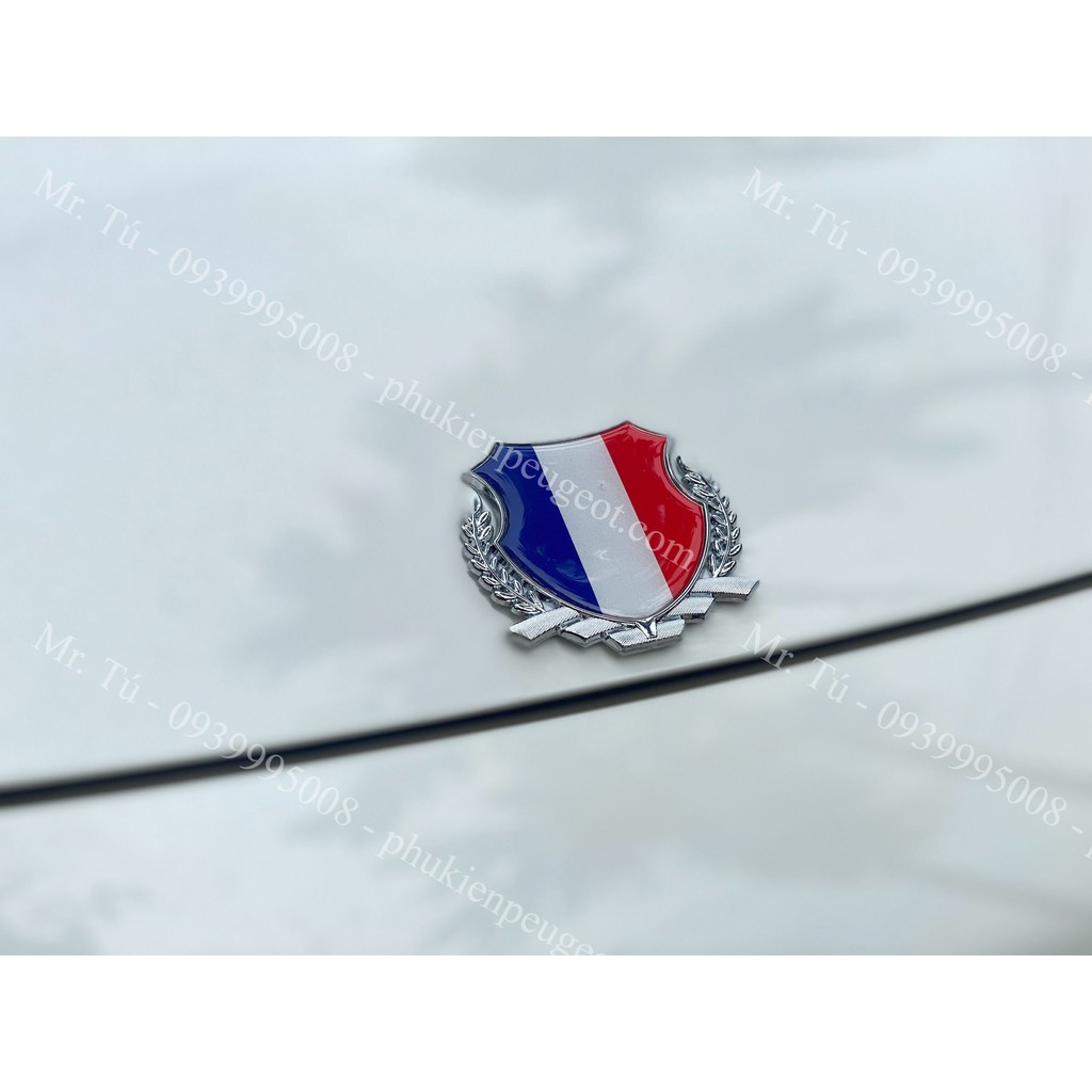 Logo dán kính xe Peugeot 5008 Peugeot 3008 All New