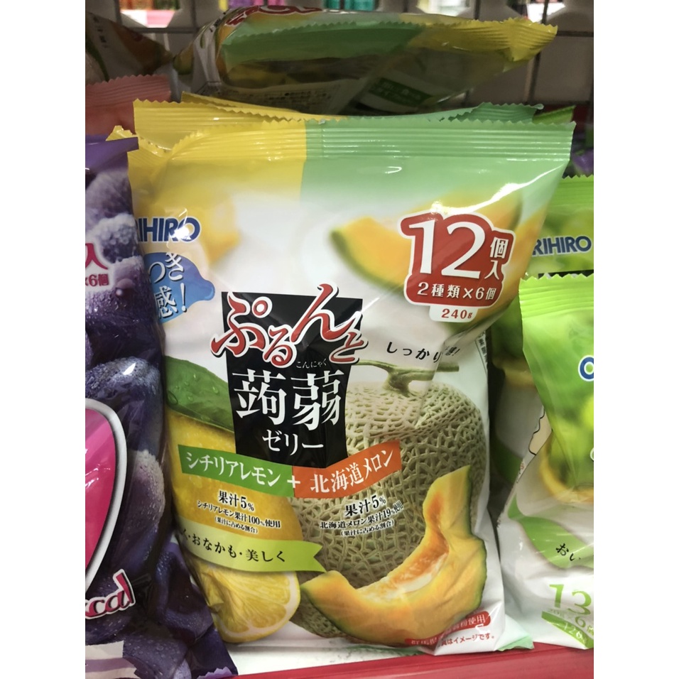 [BIG SALE] Thạch mix đủ vị siêu thơm ngon Orihiro Nhật Bản (20gx12 chiếc)- Hàng Nhật nội địa