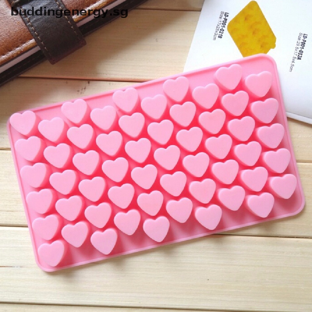 Khuôn Silicone Làm Bánh / Sô Cô La / Đá Viên Hình Trái Tim AE21
