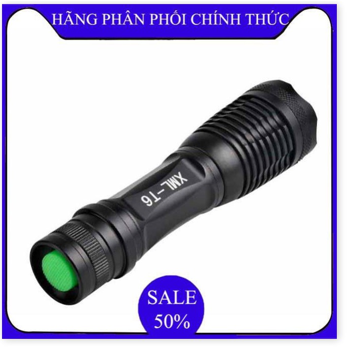 ✔️ đèn pin siêu sáng,Đèn PIN XML_T6  - Bảo hành úy tín 1 đổi 1