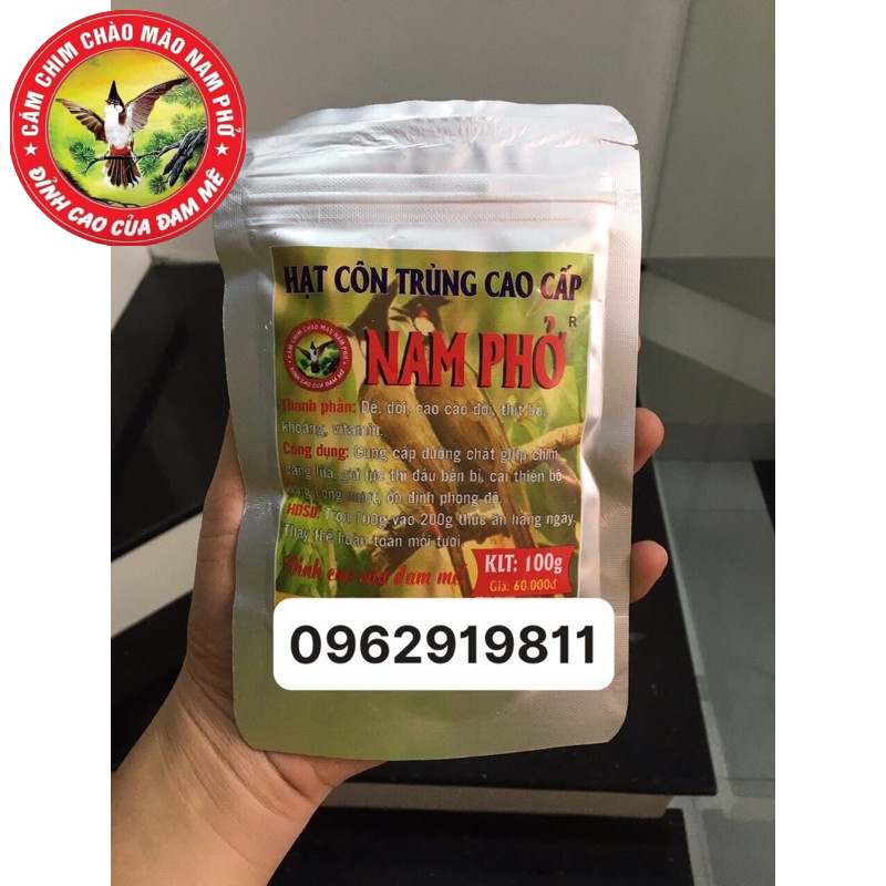 Hạt Côn Trùng Cao Cấp Nam Phở (100g)