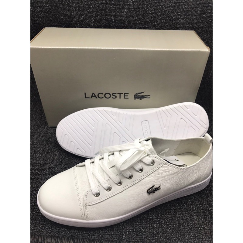 giày thể thao cho nam Lacoste da thật cao cấp mẫu mới 2020