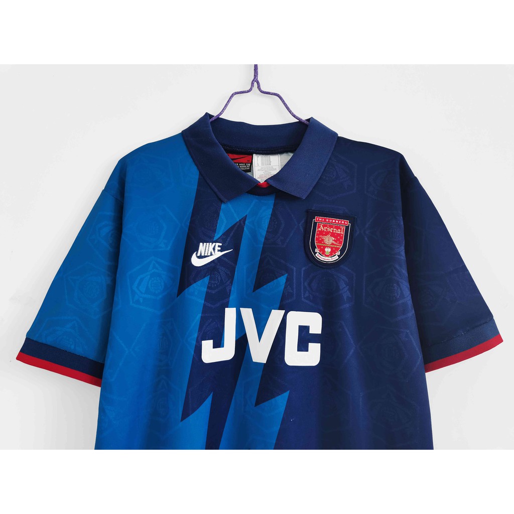 Áo Bóng Đá Đội Tuyển Arsenal 95-96 Phong Cách Retro