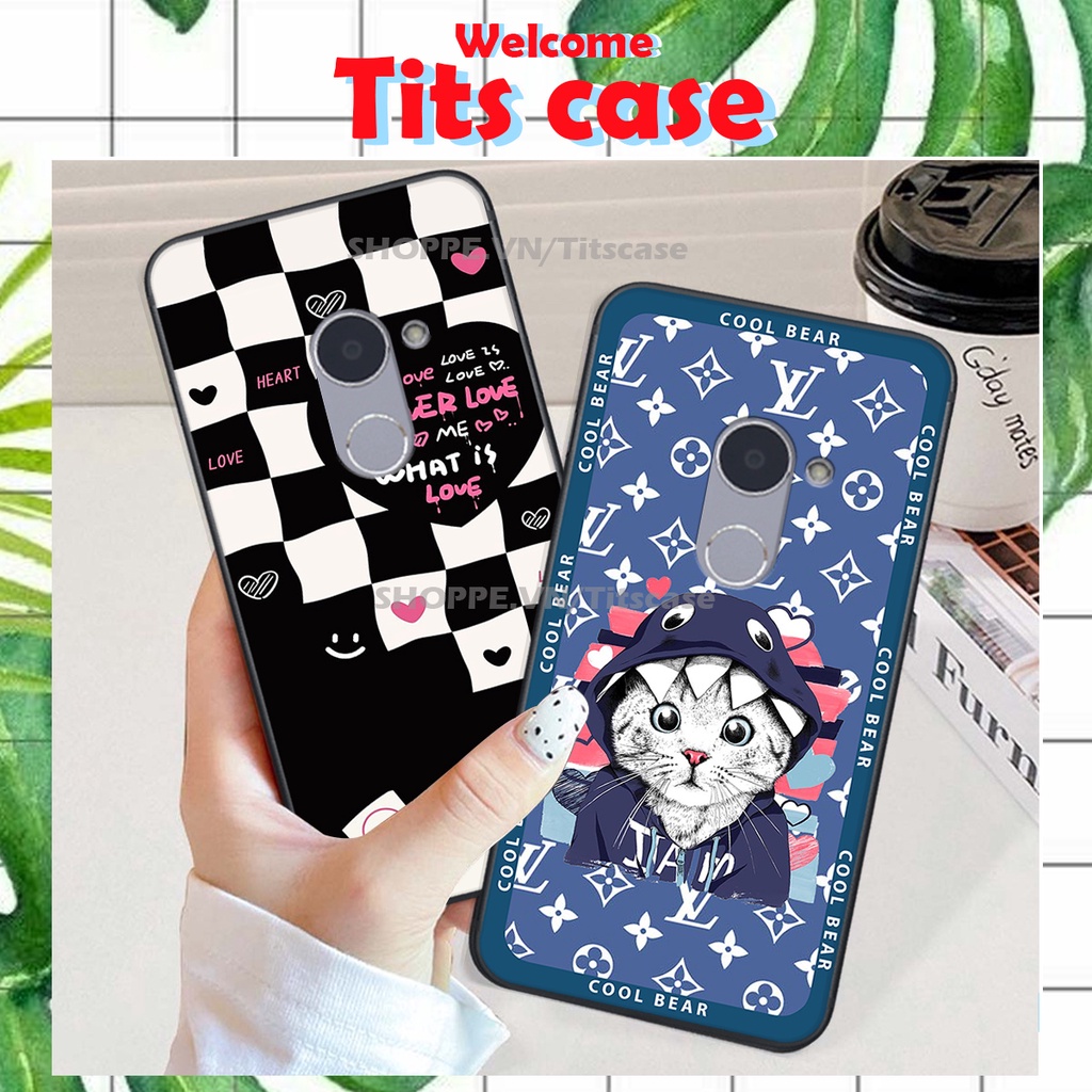 Ốp lưng Huawei Y7 PRIME 2018  in hình GẤU KAWS- BE@R COOL-CỰC XINH-RẺ-BỂN -ĐẸP