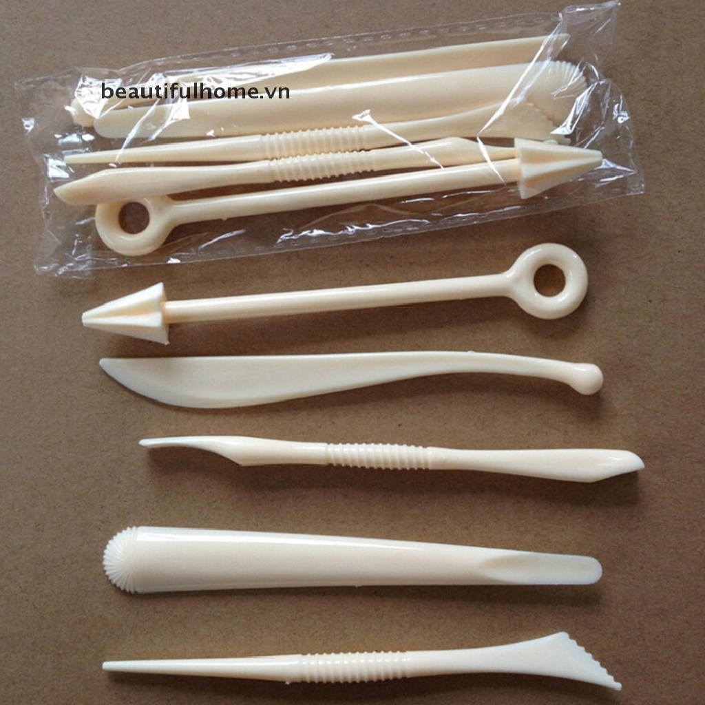 1 Bộ 5 Dụng Cụ Tạo Hình Đất Sét Bằng Nhựa Polyform