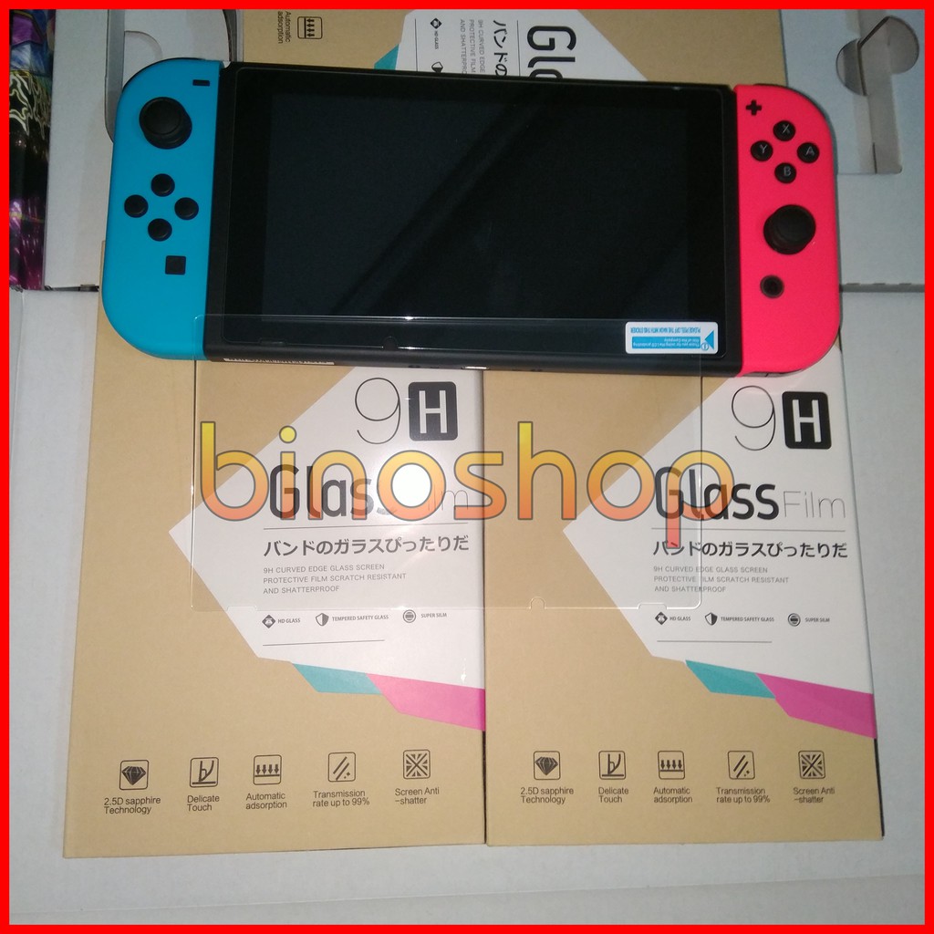 Cường lực Nintendo Switch (Full màn viền cong 2.5D, độ cứng 9H)