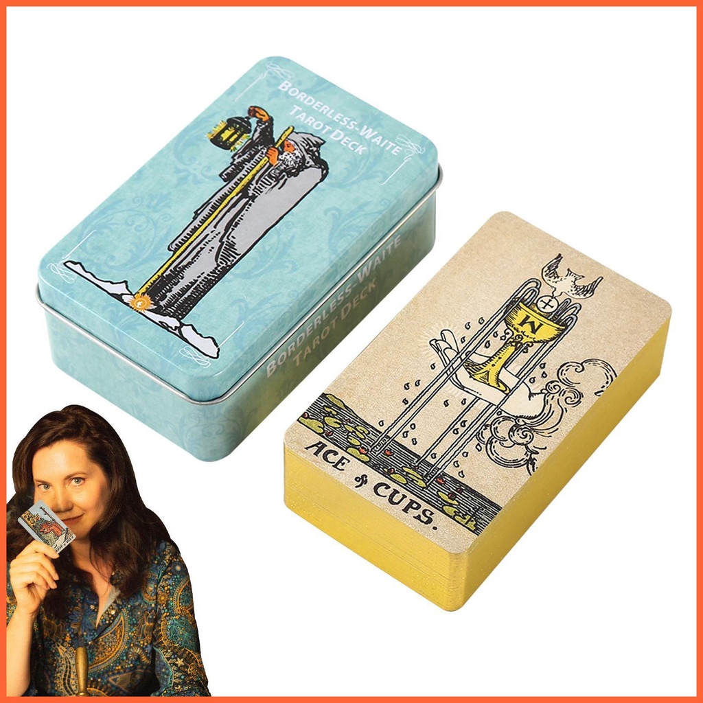 Bộ Bài Tarot Không Khung Cho Người Mới Bắt Đầu