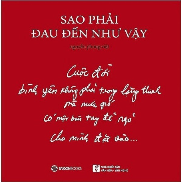 Sách - Combo Thơ Nguyễn Phong Việt :  Đi Qua Thương Nhớ + Sao Phải Đau Đến Như Vậy  (2 cuốn)