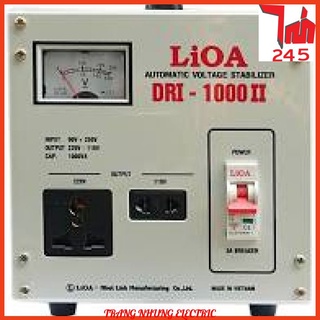 ⚡HÀNG CHÍNH HÃNG⚡ Ổn áp 1 pha LIOA SH-1000 II 1.0kVA điện áp vào 150V - 250V ( Thế hệ mới 2020 )-HÀNG CHÍNH HÃNG 100%