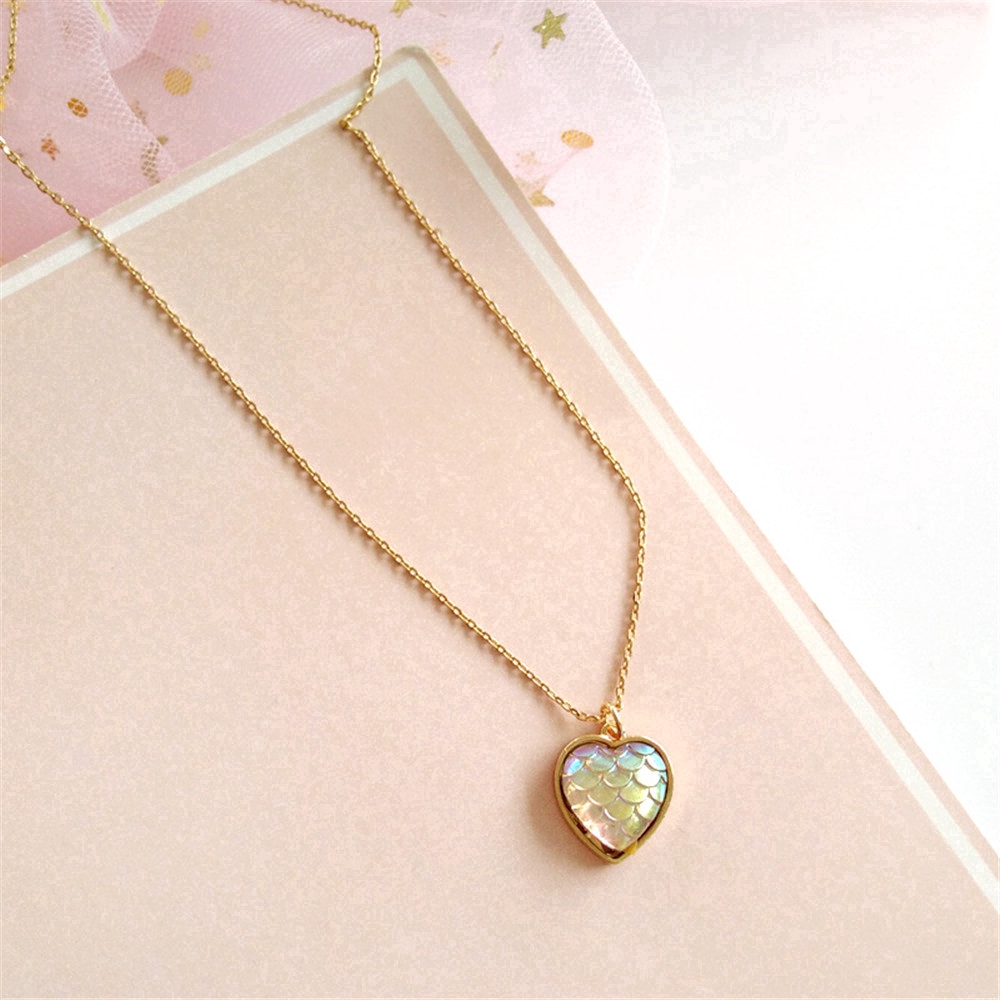 Dây chuyền phối mặt trái tim thời trang dành cho nữ