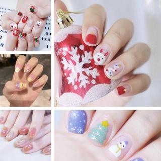 Set 14 miếng dán móng không thấm nước kiểu dáng dễ thương