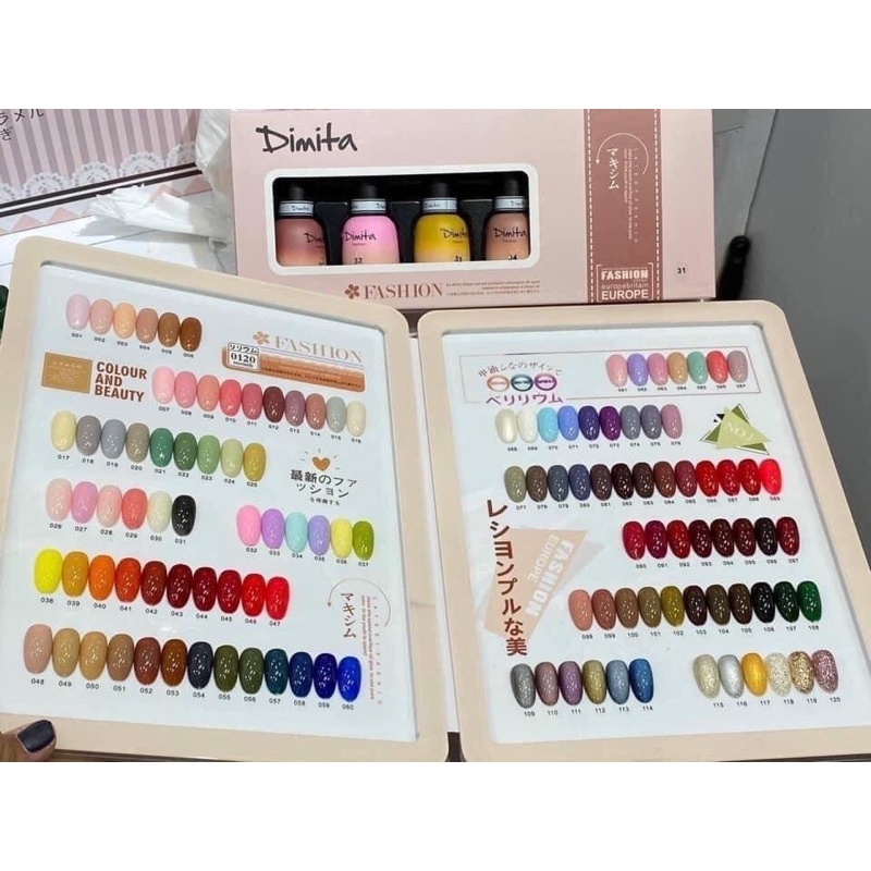 Sổ bảng màu dimita 120