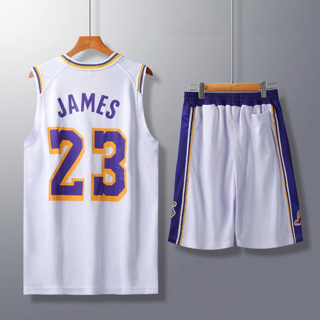 Bộ Đồ Thể Thao Bóng Rổ Nba Los Angeles Lakers James 23