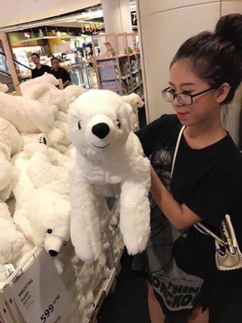 Gấu trắng Bắc cực ôm ikea Indonesia 100%