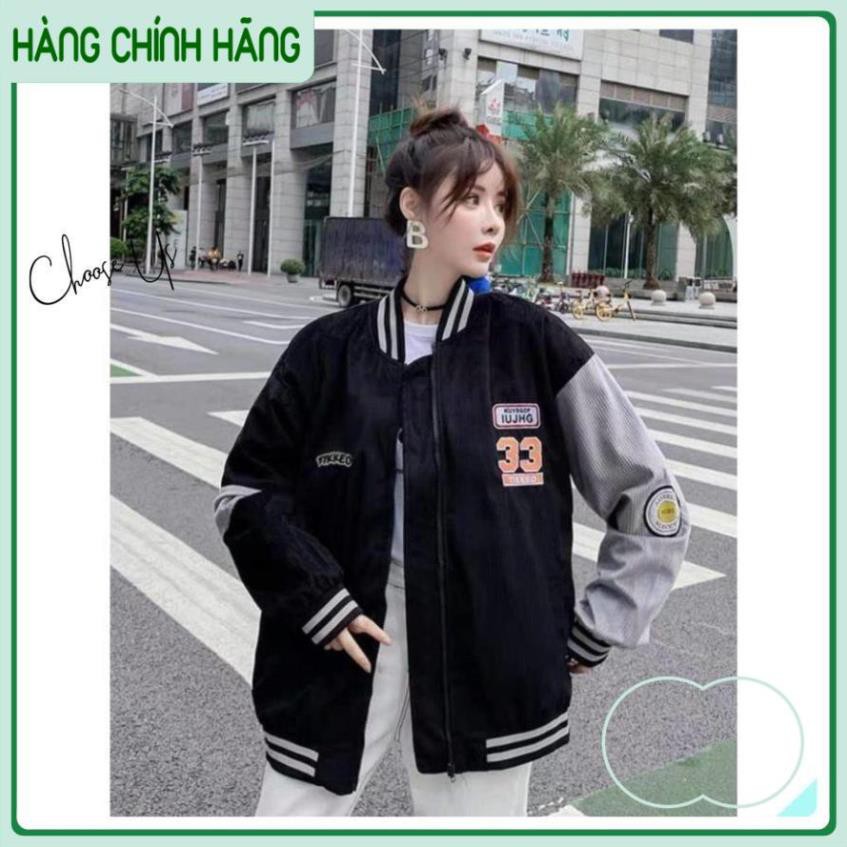 ÁO KHOÁC BOMBER NHUNG TĂM THÊU 33 NỮ  Choose Us | BigBuy360 - bigbuy360.vn