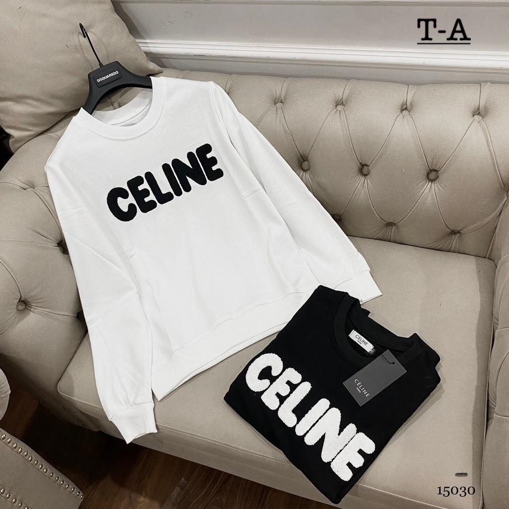 Áo Phông CELIN Unisex Cực Chất - Áo Thun Dài Tay Unisex Siêu Hot