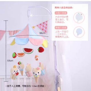 Nôi treo thú bông vải  DIY cho bé