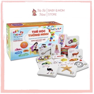 Bộ thẻ học thông mình theo chuẩn Glenn Doman cho bé phát triển tư duy
