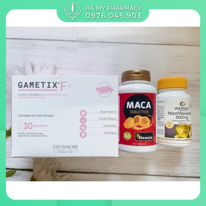 Hàng Chính Hãng, Combo tăng khả năng thụ thai giành cho các bạn bị buồng trứng đa nang .