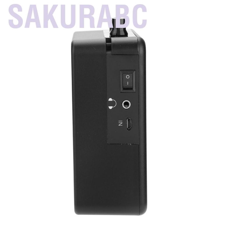 Sakurabc 5W Mini Pocket Electric Guitar Amp Amplifier Speaker F Guitars Ukulele Bluetooth
