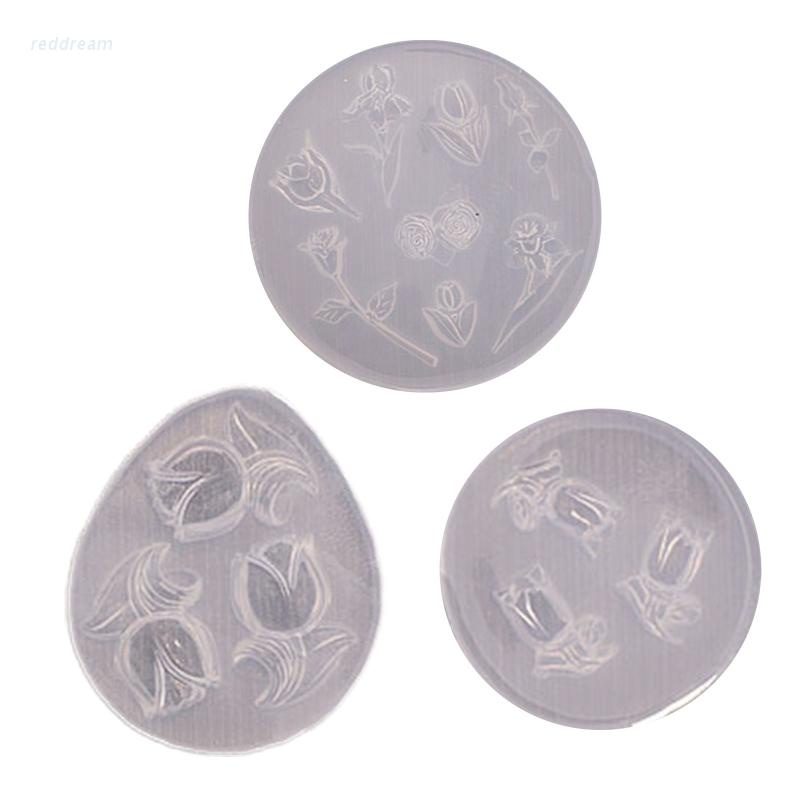 Khuôn Silicone Làm Bánh Hình Hoa Hồng Nhỏ Xinh