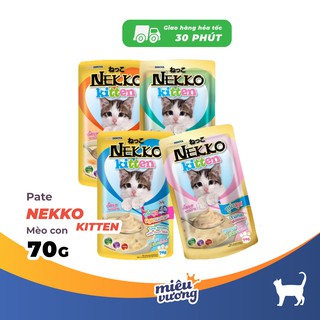 Pate Nekko Kitten cho mèo con [70g]