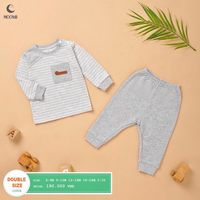 Bộ nỉ Moon cao cấp cho bé trai /bé gái