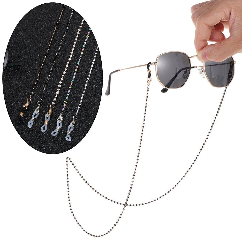 Giá Đỡ Mắt Kính Đọc Sách Chống Thất Lạc Chuỗi Hạt Kim Loại Dành Cho Trẻ