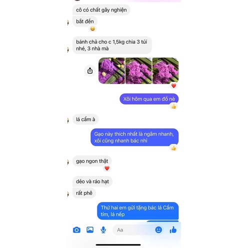 Gạo nếp Mường Chanh / khẩu giàng căm gạo vàng Sơn La