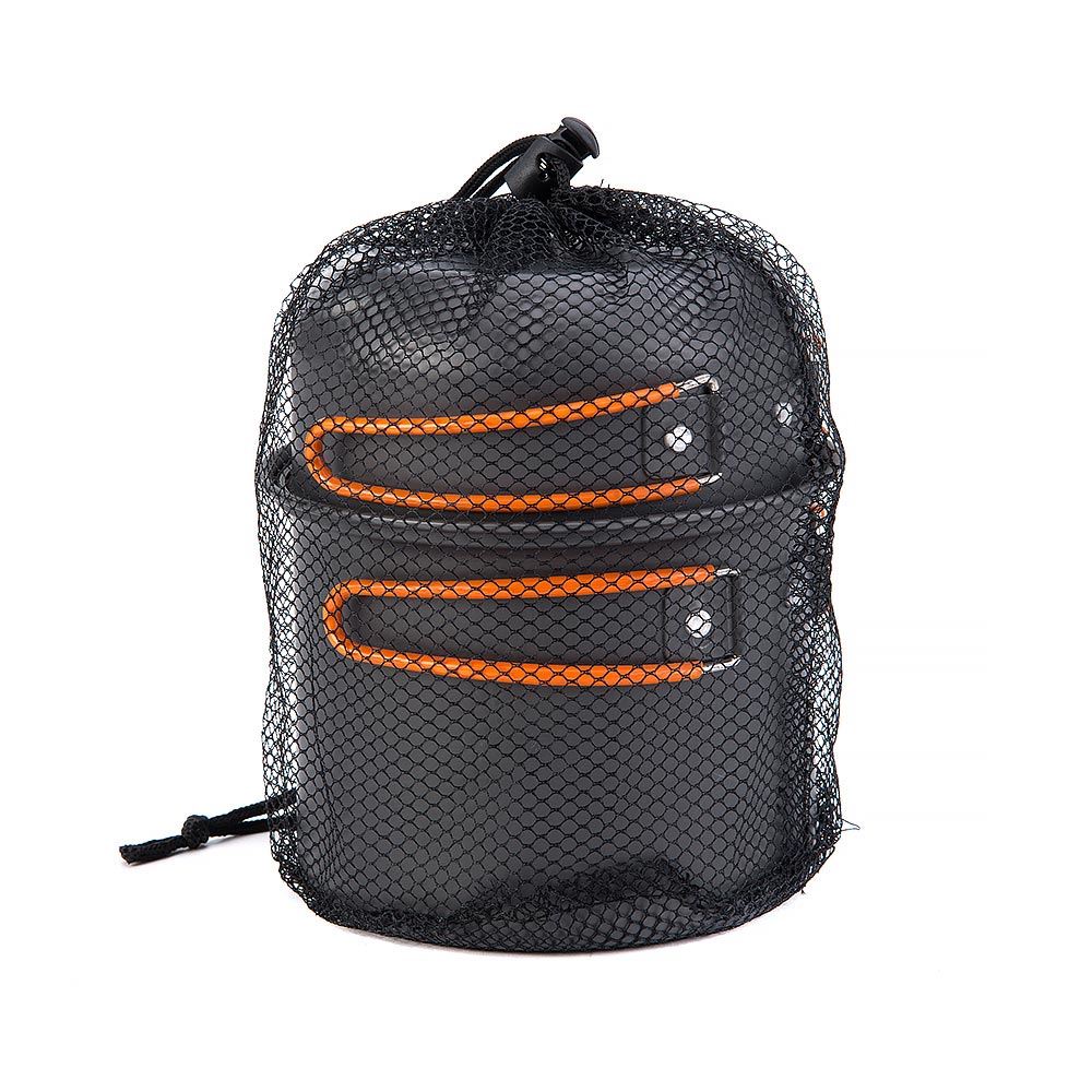 BỘ NỒI DÃ NGOẠI 4 MÓN NATUREHIKE NH15T401-G | NỒI NHÔM DU LỊCH XẾP GỌN