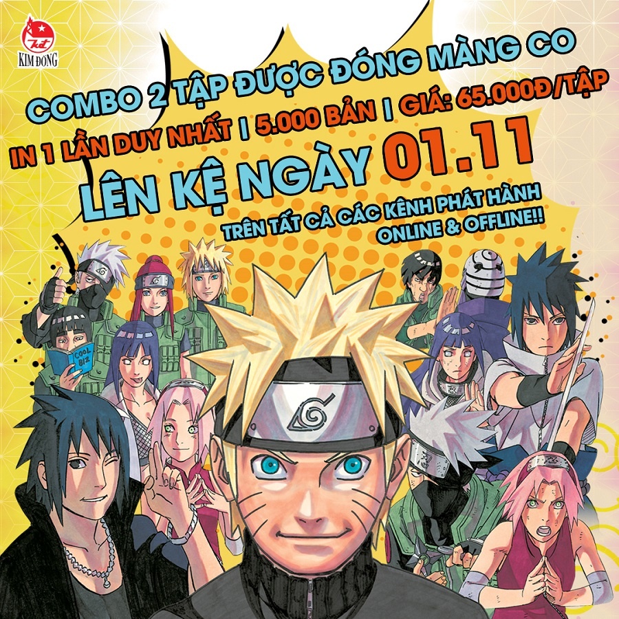 Truyện tranh - Combo Naruto Tập 62 và Tập 63 - Limited Edition ( Bản đặc biệt)