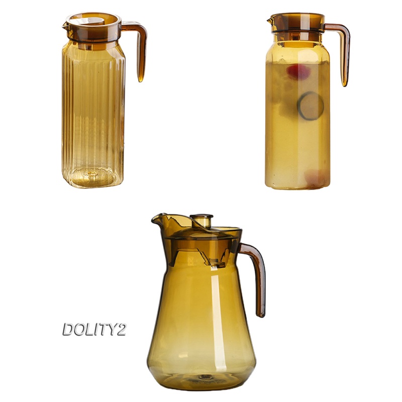 1500ml Acrylic Carafe Pitcher Jug Teapot for Wine Water Juice for Restaurant