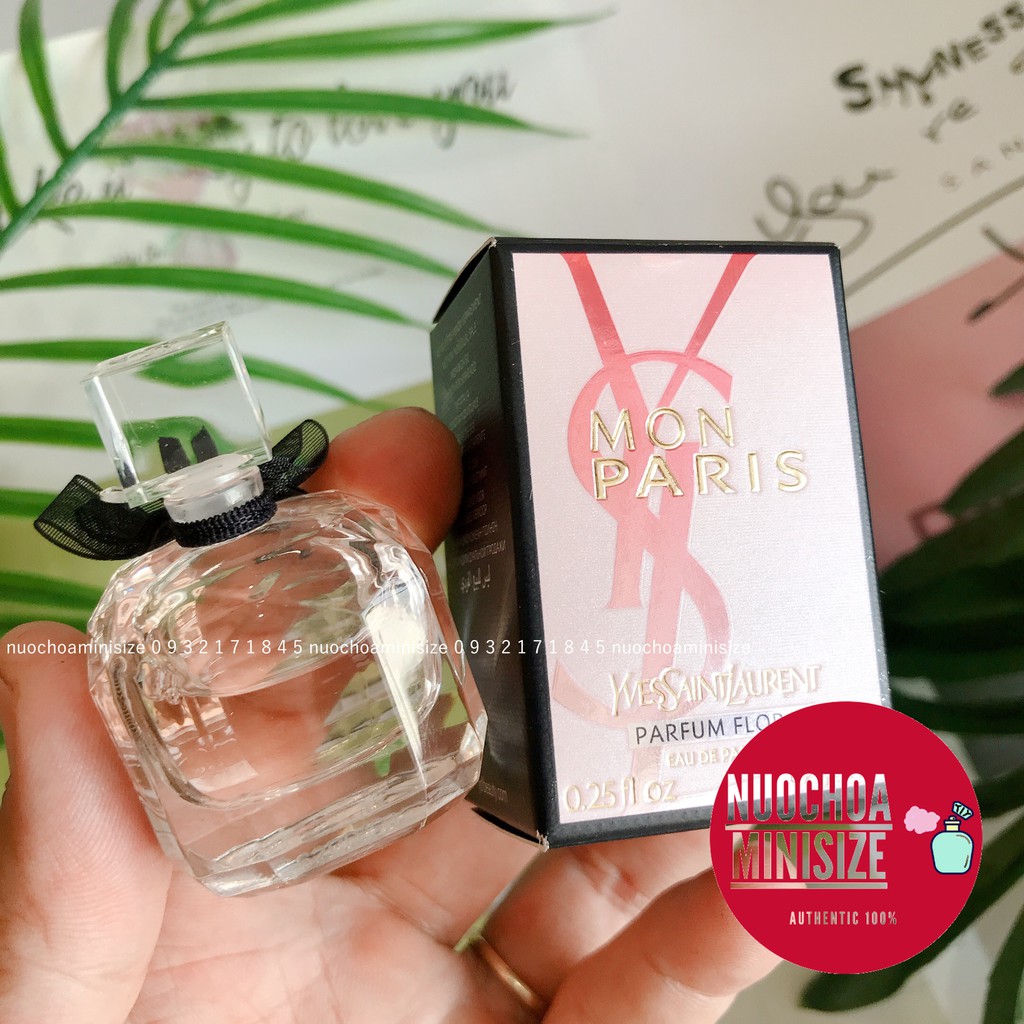 NƯỚC HOA MINI YSL Mon Paris Couture 10ml - Mon EDP 7.5ml - Mon Parfum Floral 7.5ml