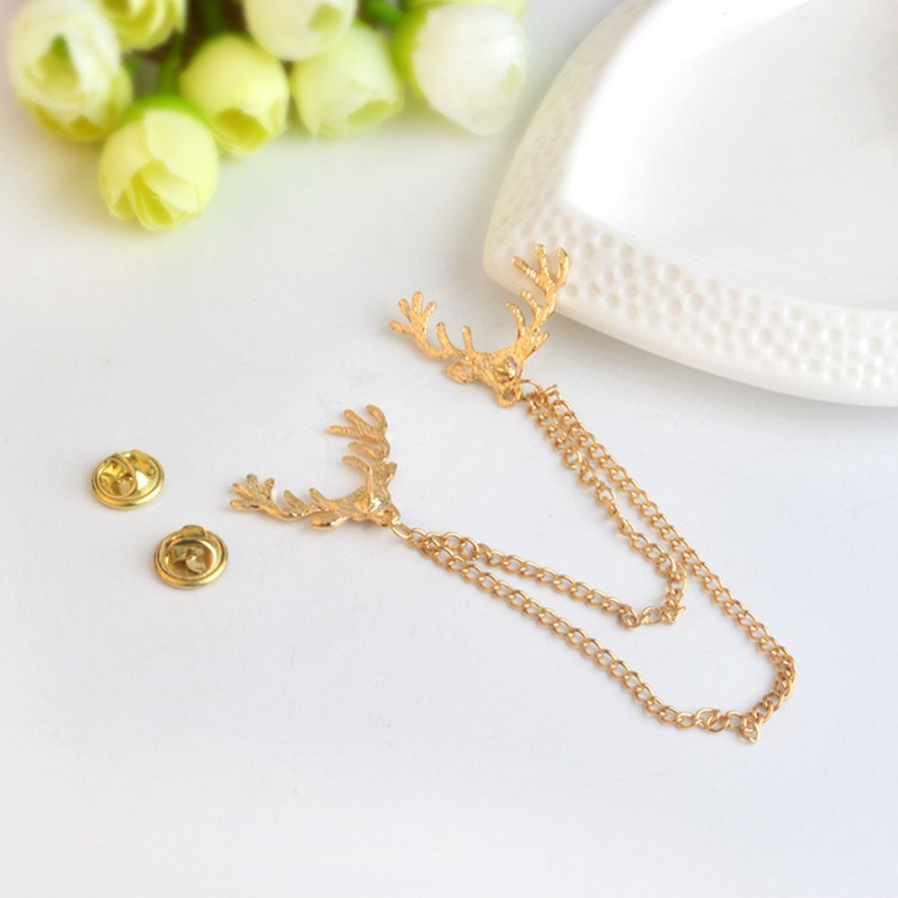 Ghim Cài Áo Hình Tuần Lộc Thời Trang Cho Nữ