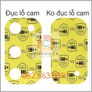 Cường lực camera Realme X7 pro nano