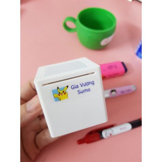 Set 120 sticker in tên bé