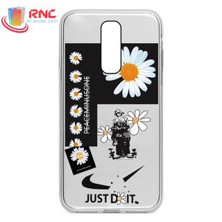 Ốp lưng OPPO F11 Hoa Cúc Peaceminusone dẻo trong Silicone in hình(sản phẩm có 6 mẫu)Ốp lưng Realme C2 Hoa Cúc Peaceminu