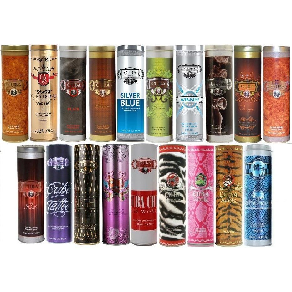 Nước hoa Cuba 100ml - Hàng Chính Hãng