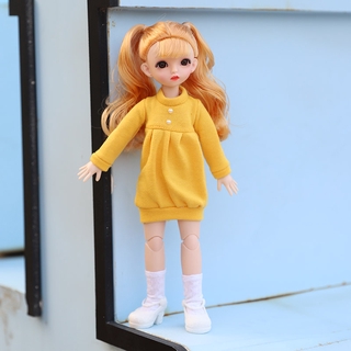 Đầm Đồ Chơi Búp Bê 28cm Tỉ Lệ 1 / 6