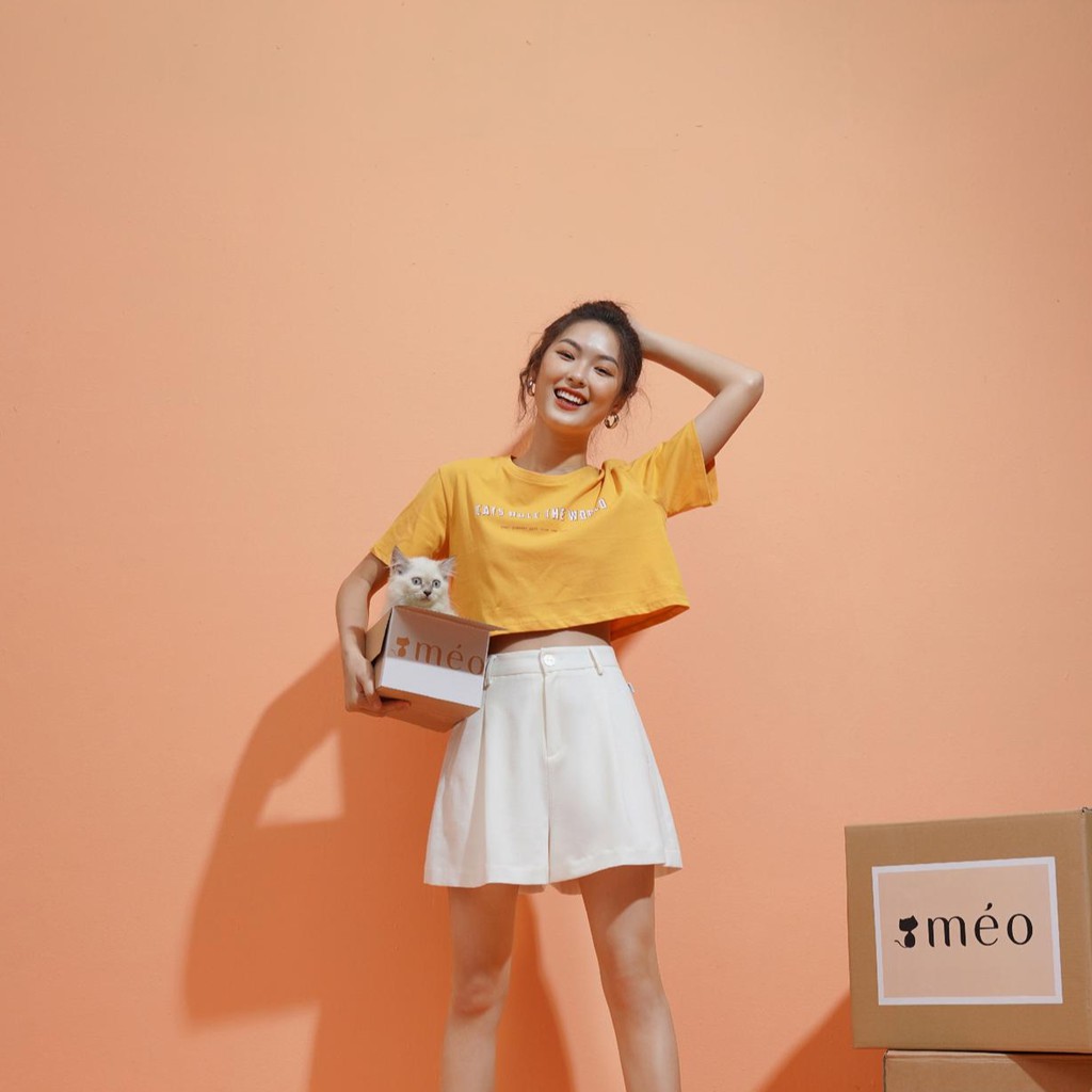 [MÉO SHOP] Áo Thun The world | BigBuy360 - bigbuy360.vn