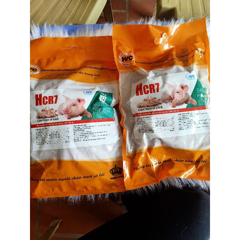 HCR7 cám men vi sinh , hỗn hợp đặc biệt cho lợn con tập ăn- cám tập ăn